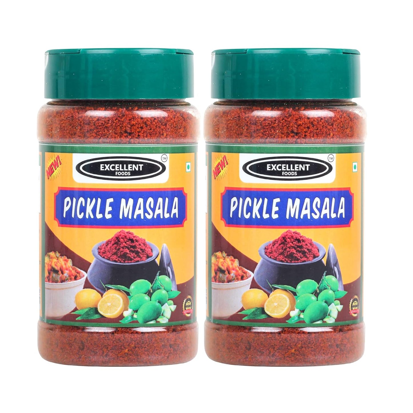 EXCELLENT FOODS - Pickle/Achar Masala Powder -100g x 2 Pack (200g)