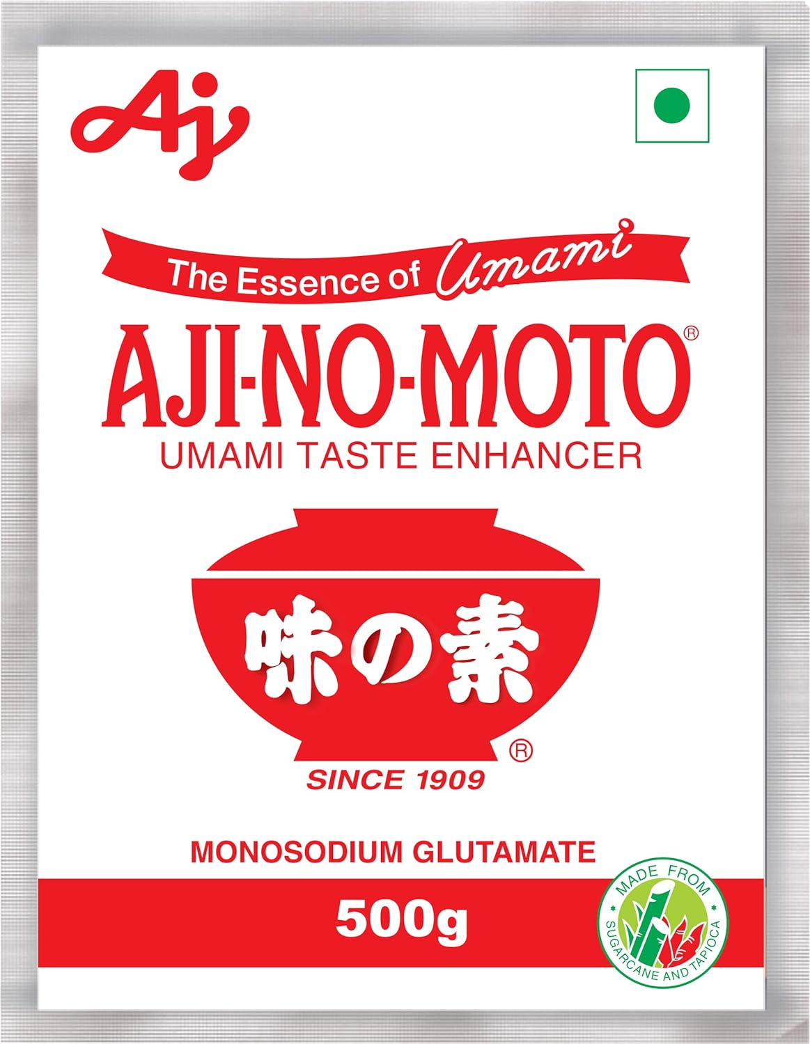 Ajinomoto (R) -Monosodium Glutamate-The Original Umami Seasoning Mix-Taste Enhencer(Japanese)-500Gm