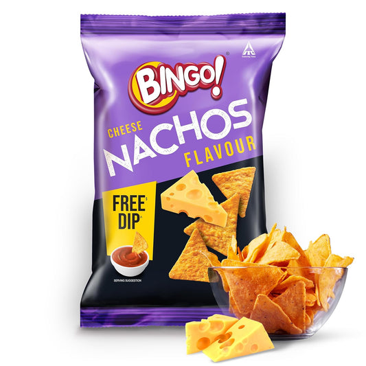 BINGO CHEESE NACHOS FLAVOUR 23G