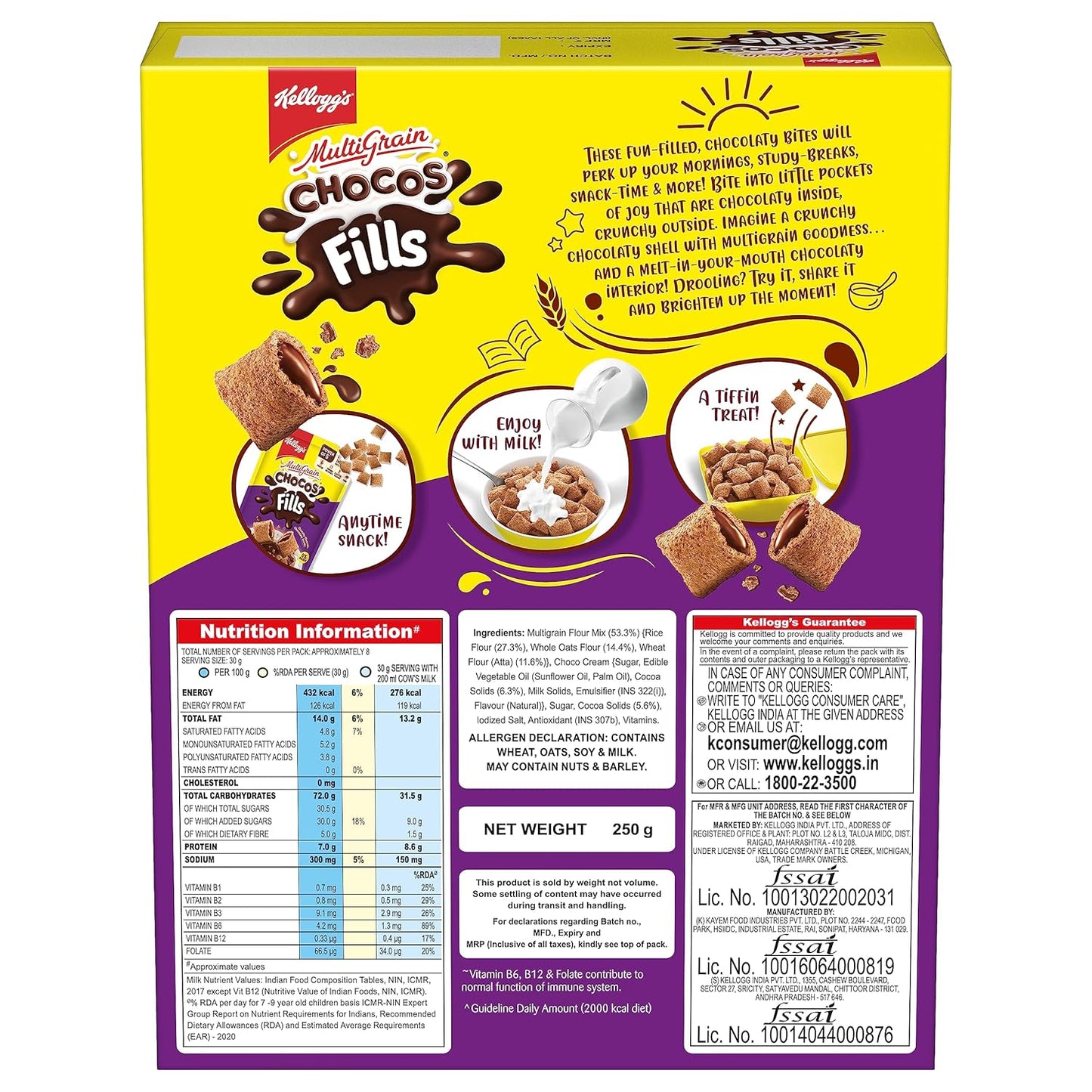 CHOCOS FILLS double chocolaty  250g
