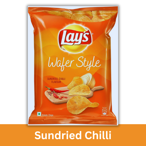 LAYS WAFER STYLE SUNDRIED CHILLI 48G