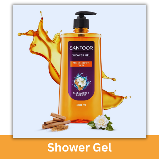 SANTOOR S SANDALWOOD & GARDENIA 500ML