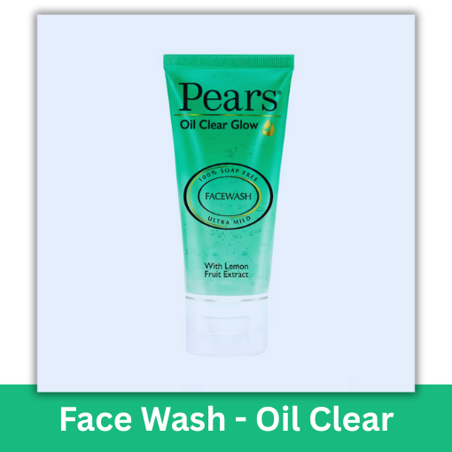 PEARS OIL-CLEAR GLOW FACEWASH 60g