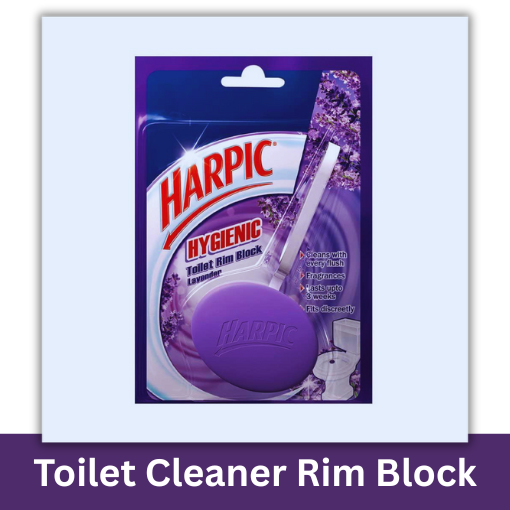 HARPIC LEVENDER TOILET RIM BLOCK