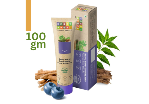 HERBY ANGEL BERRY BURST TOOTHPASTE  100G