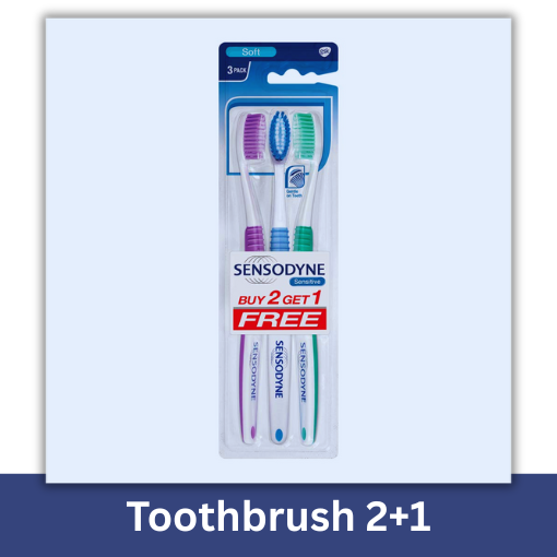 Sensodyne sensitive 2+1