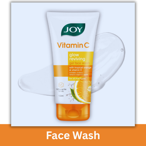 Joy Vitamin C Brightening Face Wash For Bright and Glowing Skin 100ml