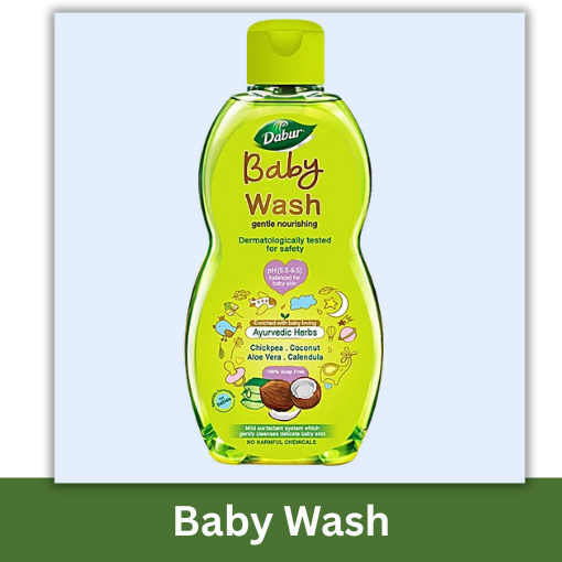 DABUR BABY WASH 200ML