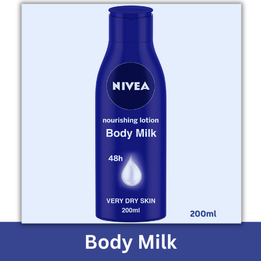 Nivea body milk lotion 200ml
