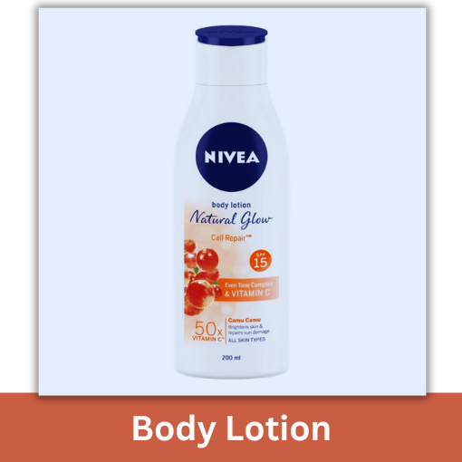 NIVEA BODY LOTION NATURAL GLOW CELL REPAIR 200 ML