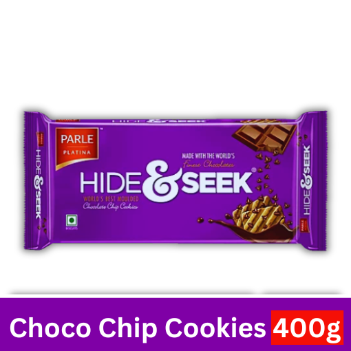 PARLE HIDE&SEEK CHOCOATE CHIP COOKIES 400G