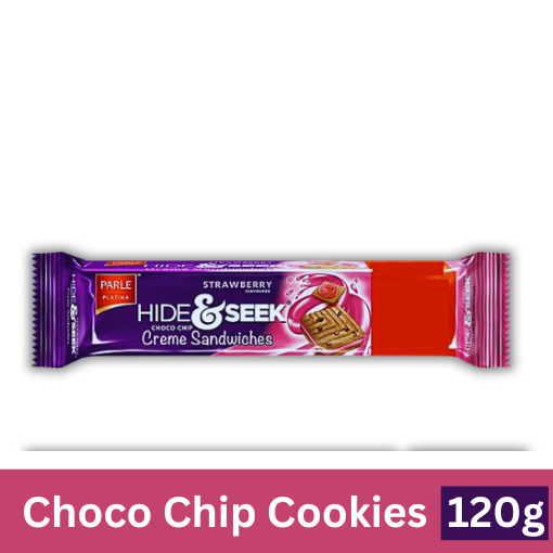 PARLE HIDE&SEEK STRAWBERRY 120GM