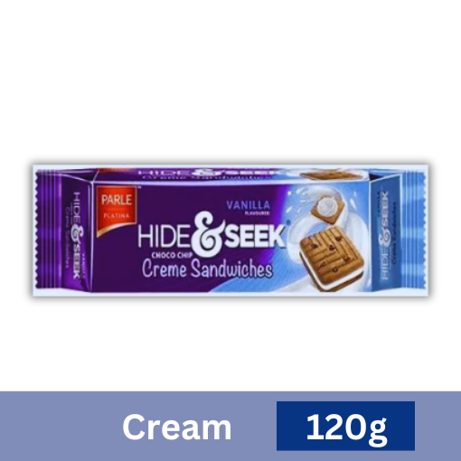 PARLE HIDE&SEEK CHOCOLATE CREAM SANDWICH 120G