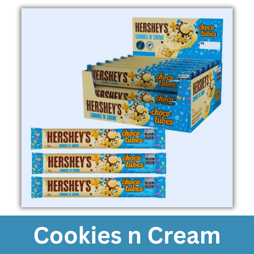 HERSHEY CHOCO TUBE CNC 25G