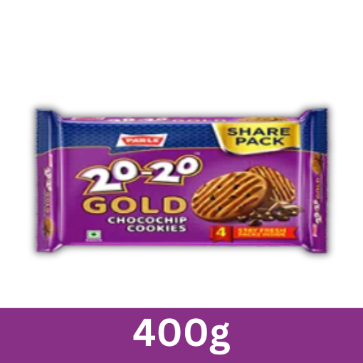 Parle 20-20 Gold Choco Chip 400g