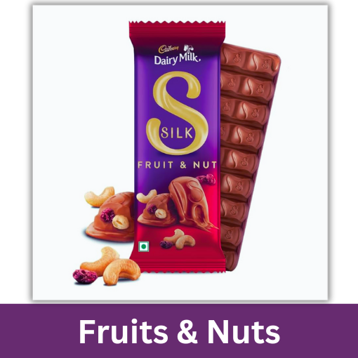CADBURY SILK FRUIT & NUT 137G