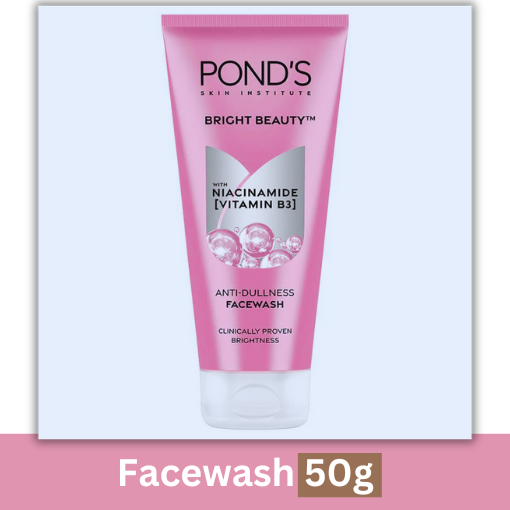 PONDS BRIGHT BEAUTY FACEWASH 50G