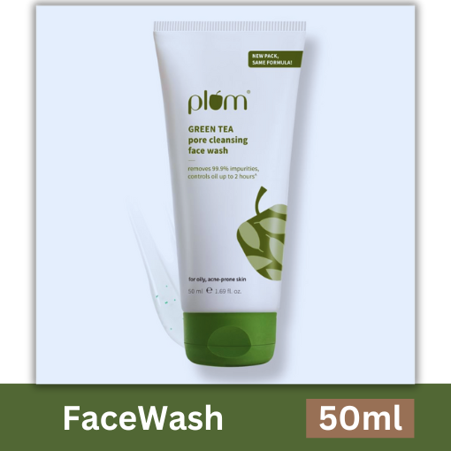 PLUM GREEN TEA PORE CLEANSING FACE WASH 50ML