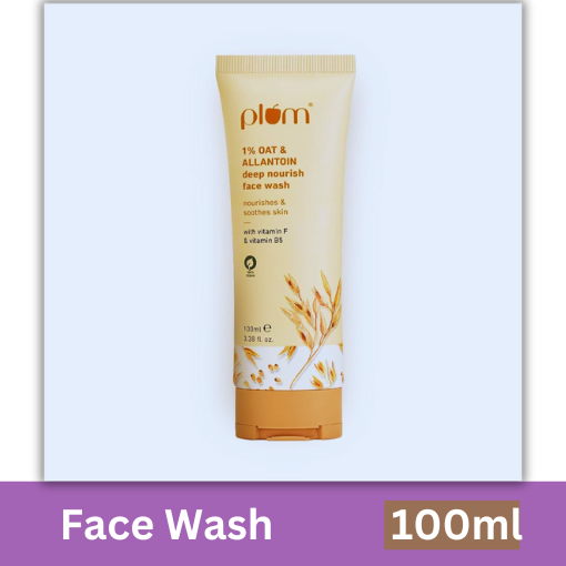 PLUM 1% OAT&ALLANTOIN FACE WASH 100ML