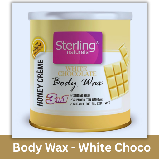 STERLING WHITE CHOCOLATE  BODY WAX 250G