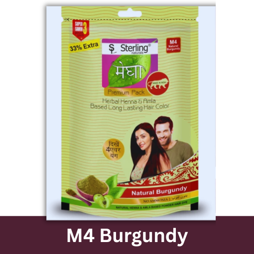 STERLING MEGHA M4 NATURAL BURGUNDY 45G