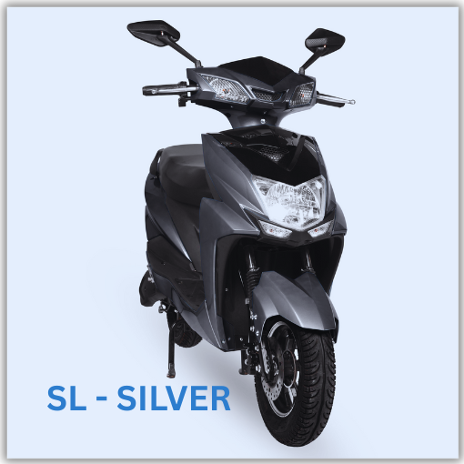 Electric Scooters EV SL Model Silver