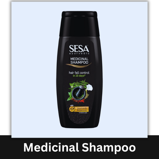 SESA HAIRFALL CONTROL BLACK SHAMPO100ML