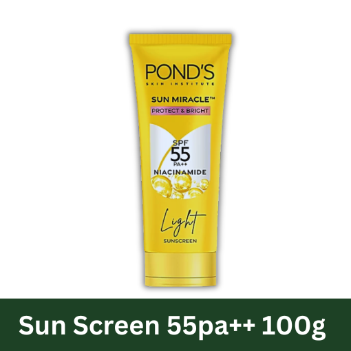 Ponds sunscreen 55pa++ 100g