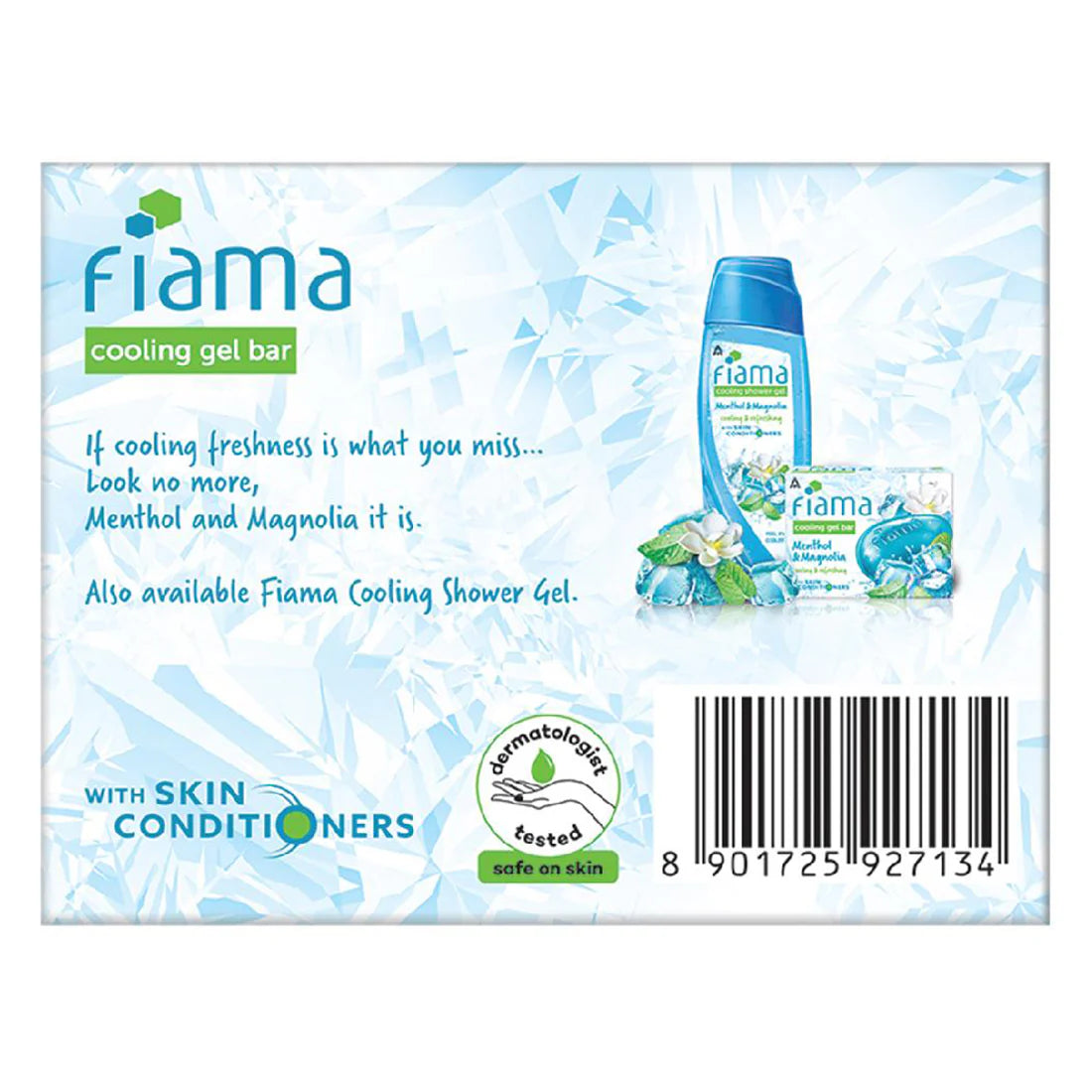 FIAMA COOLING GEL BAR 125 G