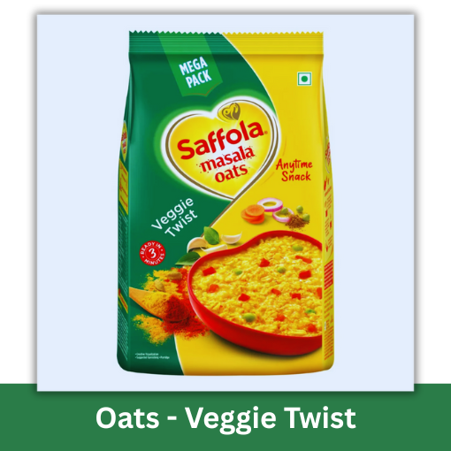 SAFFOLA MAS OATS VEGGIE TWIST