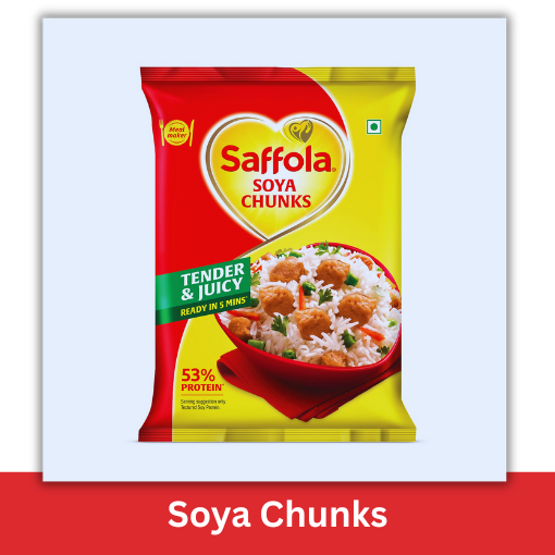 SAFFOLA SOYA CHUNKS 200G