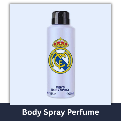 REAL MADRID BODY SPRAY WHITE  200ML