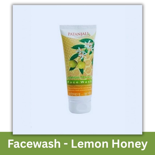 PATANJALI LEMON-HONEY FACE WASH 60G