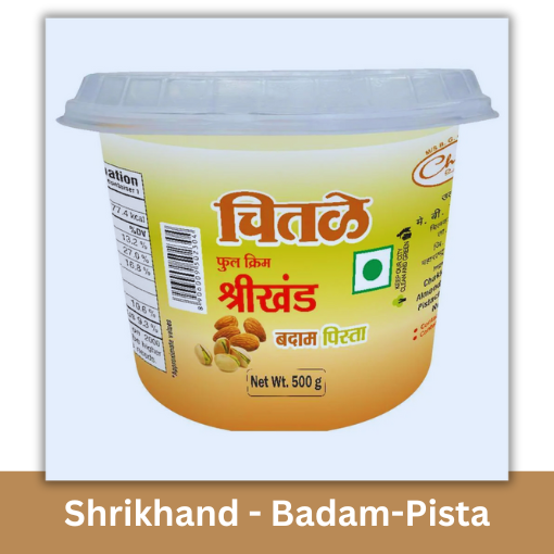 CHITALE SHRIKHAND BADAM PISTA 500G