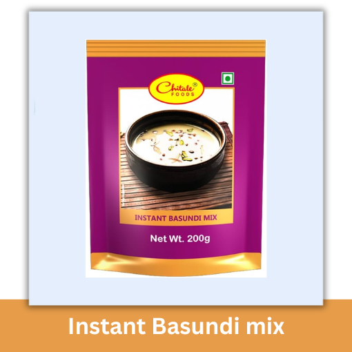 CHITALE INSTANT BASUNDI MIX 200G
