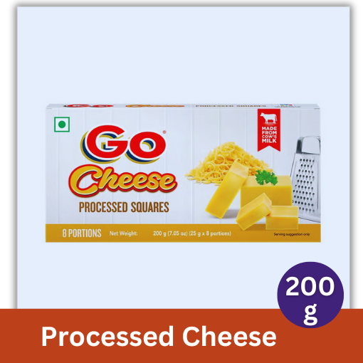 Go Processed Cheese Cubes 200g