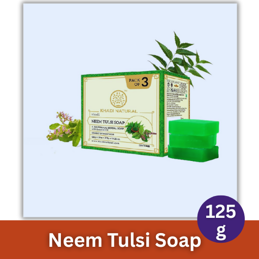 KHADI NEEM TULSI SOAP 125G