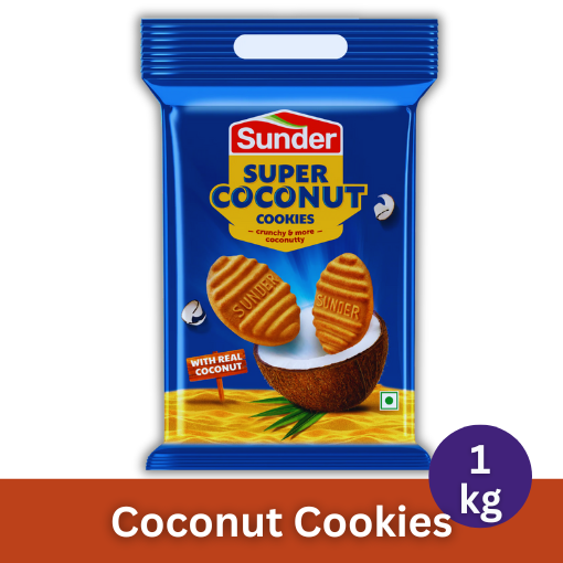 Sunder Super Coconut Biscuits 1KG