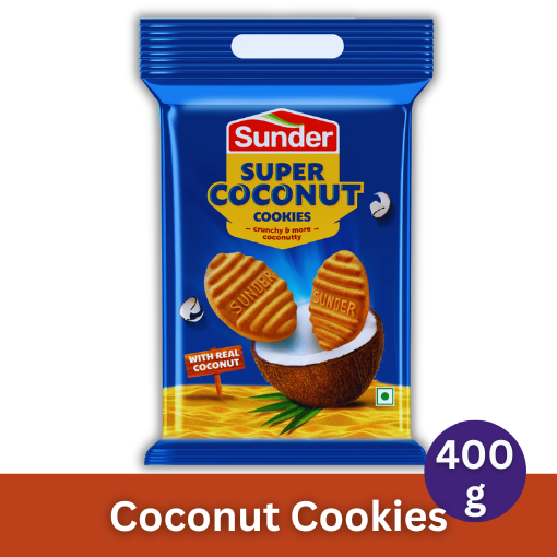 Sunder Super Coconut Biscuits 400g