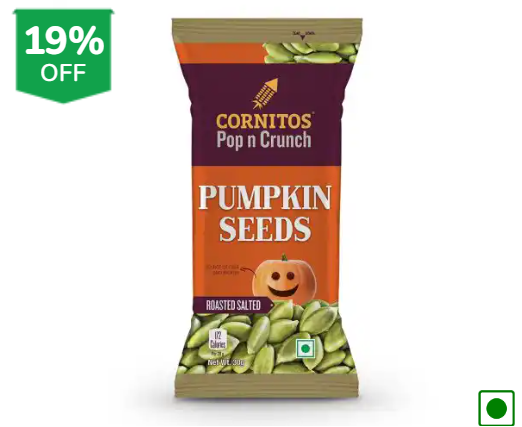 CORNITOS ROASTED SALTED PUMPKIN SEEDS 22 G