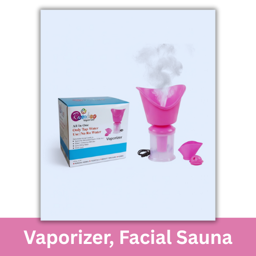 RAINBOW VAPORIZER FACIAL SAUNA PINK