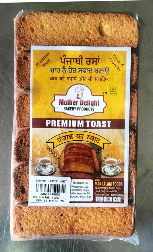 MOTHER DELIGHT ATTA TOAST 300GM