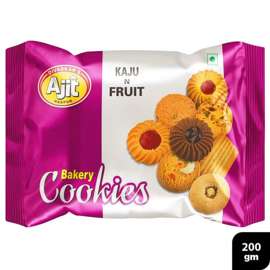 Ajit Kaju N Fruit Bakery Cookies 200 g