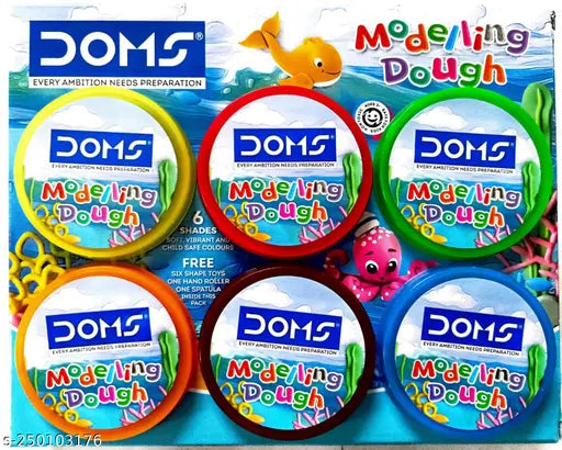Doms Modelling Dough | 6 Shades (300g)