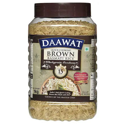 Daawat brown basmati rice1kg