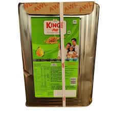 KING SOYA OIL 15KG TIN