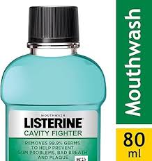 LISTERINE CAVITY FIGHTER MOUTHWASH 80ML