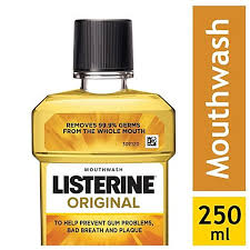 LISTERINE ORIGINAL MOUTHWASH 250ML