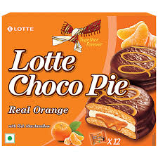 LOTTE CHOCO PIE REAL ORANGE 25G