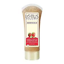 LOTUS  STRAWBERRY SCRUB 80GM